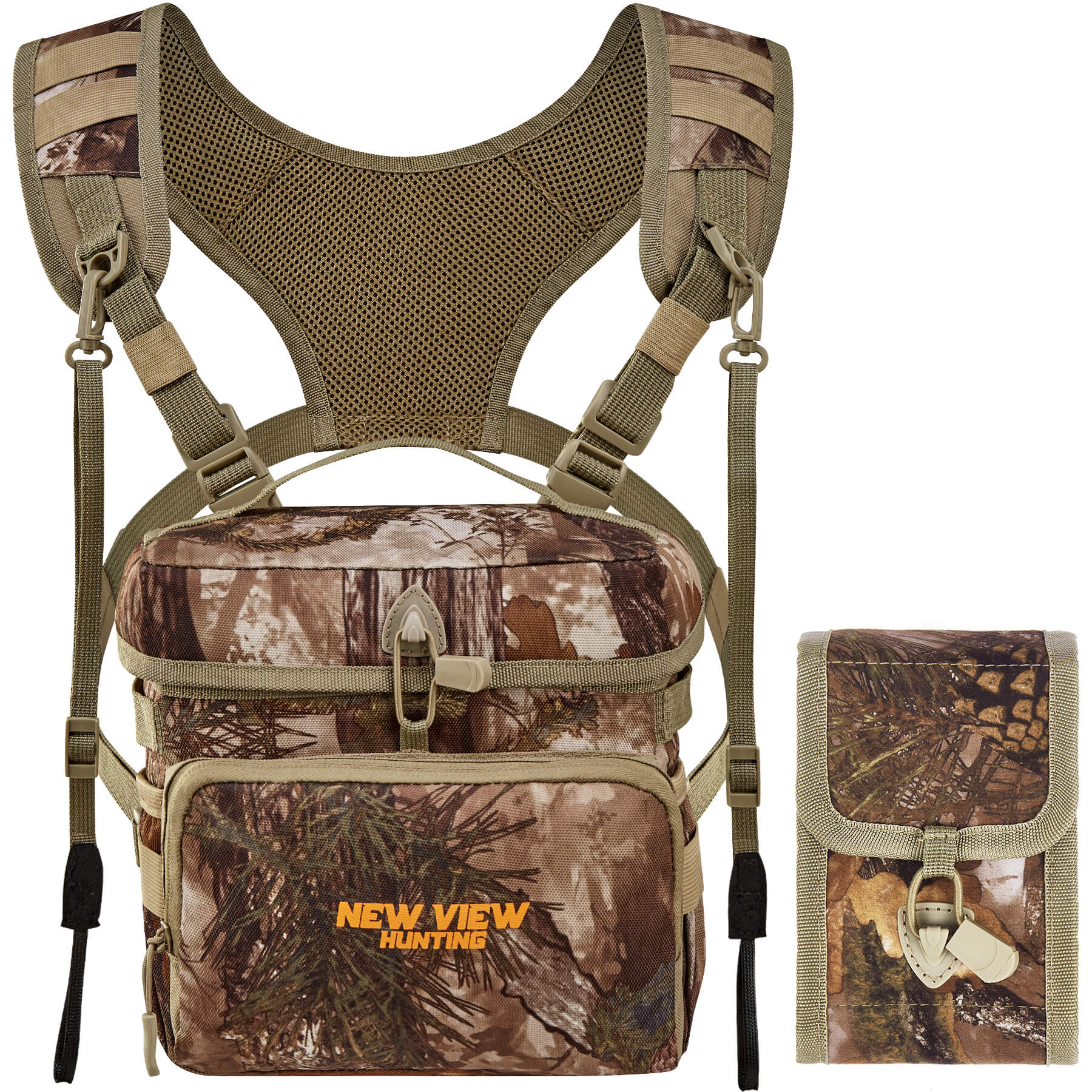 Orders rangefinder and binocular harness