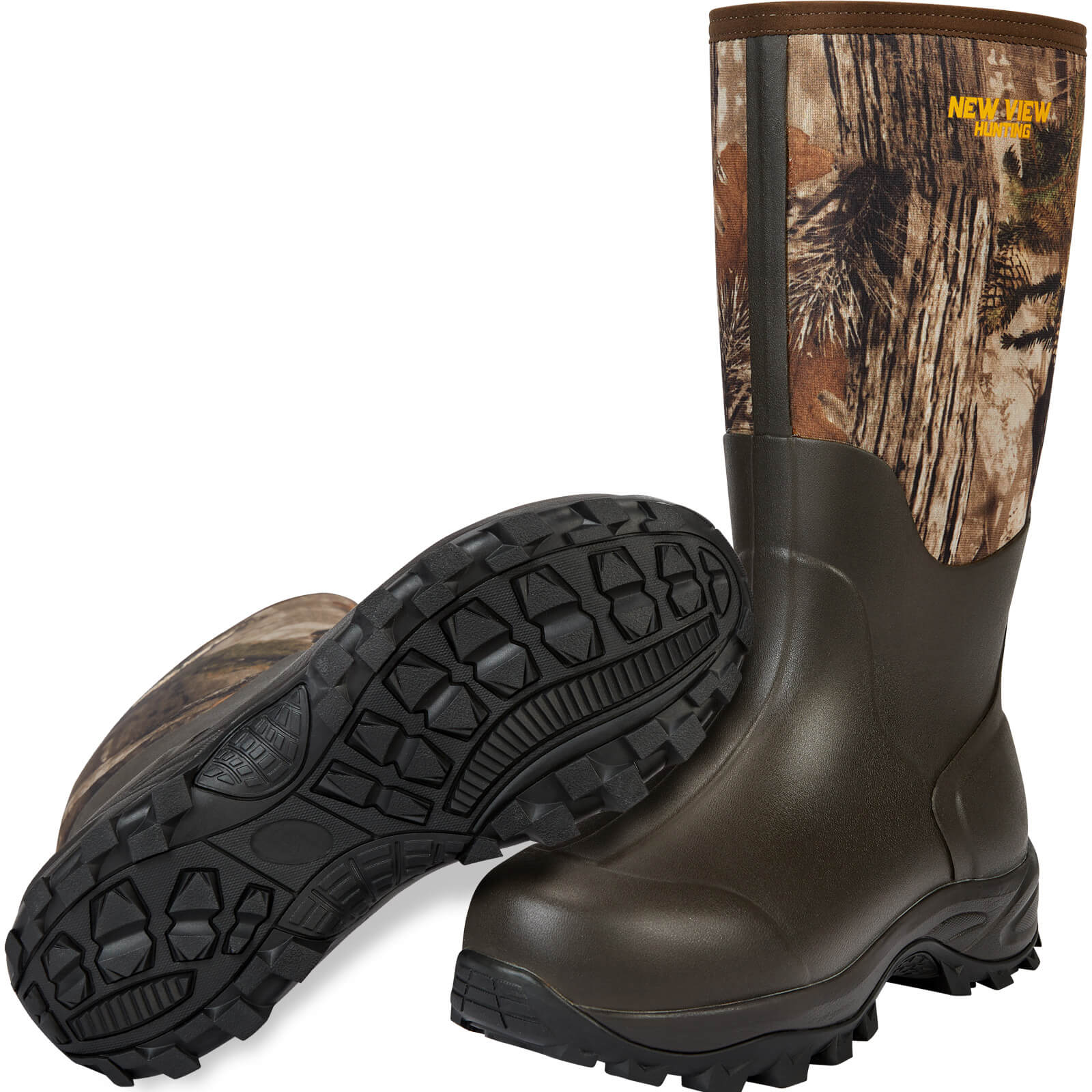 Insulated Hunting Boots for Men Neoprene Rubber Boots for Hunting 10