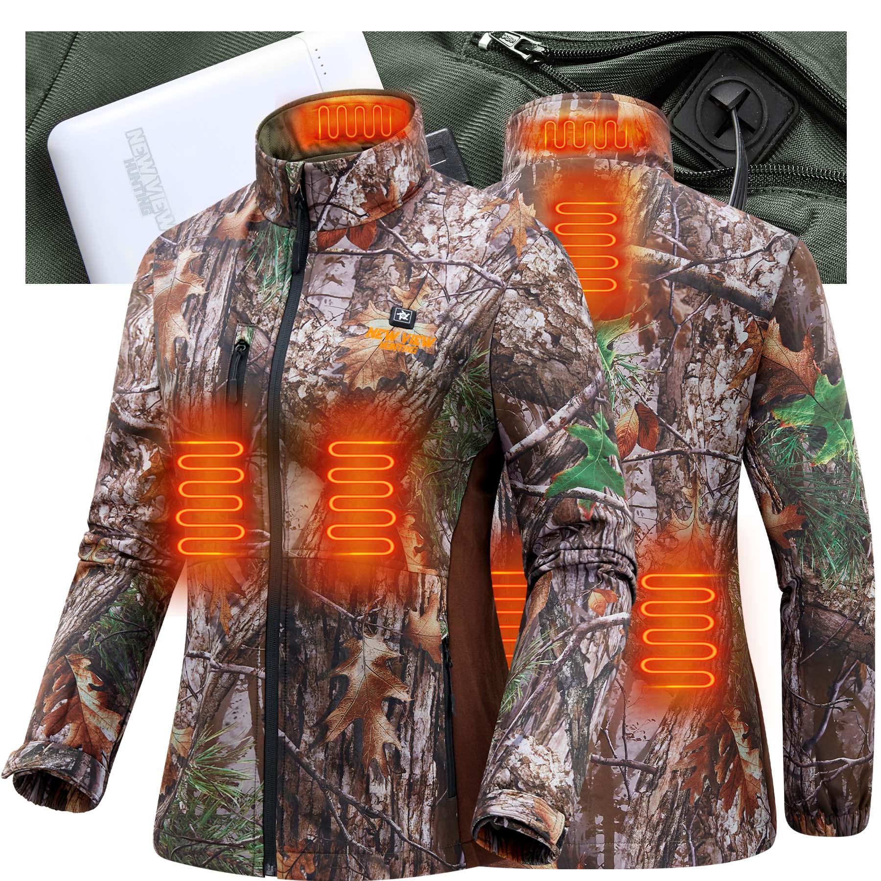 Women's heated hunting discount jacket