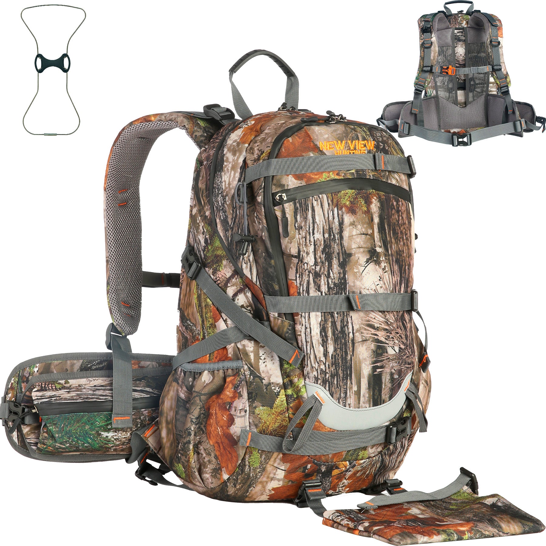 Hunting backpack best sale with rifle holder