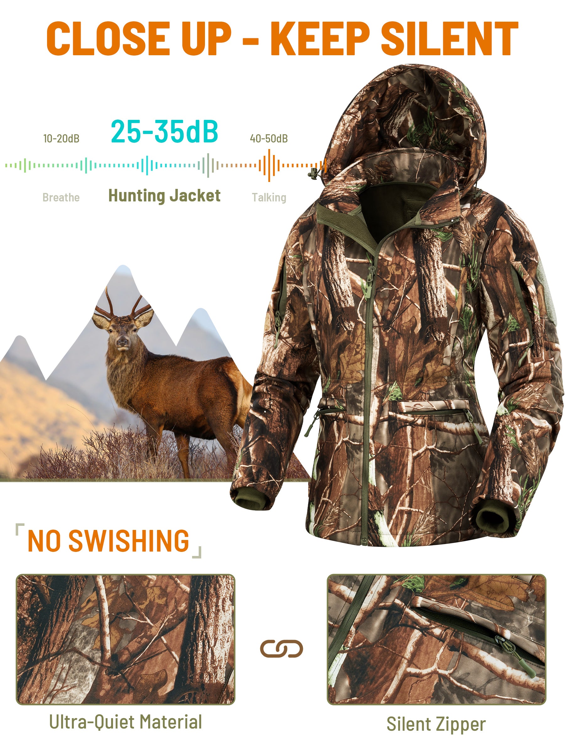 Womens duck shop hunting jacket