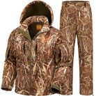 camo reeds hunting suit for waterfowl hunters